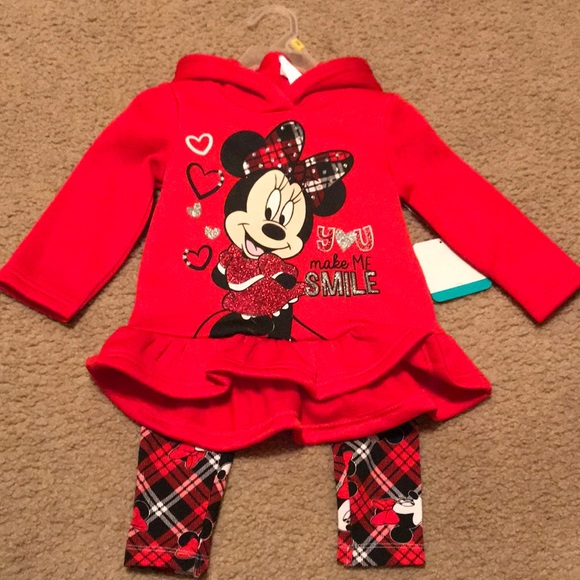 Disney Other - Girl’s Minnie Mouse Outfit
